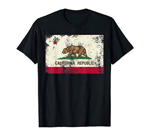 Vintage California Republic T-shirt | I Love CA - Cali Life