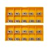 1/2inch Grooving Tool Holder MGEHR1212-2 with 10pcs MGMN200-G Grooving Inserts + 20pcs APMT1135PDER Indexable Face Milling Inserts