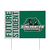 Desert Cactus Binghamton University Bearkats 12x18" New Student Celebration Yard Sign Outdoor Lawn Display with Stakes (Grad Sign 4)