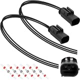 DAOKAI Connettore di alimentazione GPS per moto 3 pin 12V Cavo di riparazione 30 cm Cablaggio di navigazione di ricambio Riferimento 611656 83300413585 Compatibile con modelli selezionati di moto