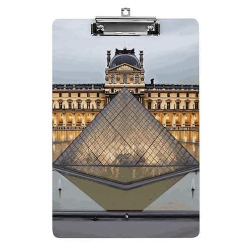 Porte-bloc A4 en acrylique transparent pour le travail nomade