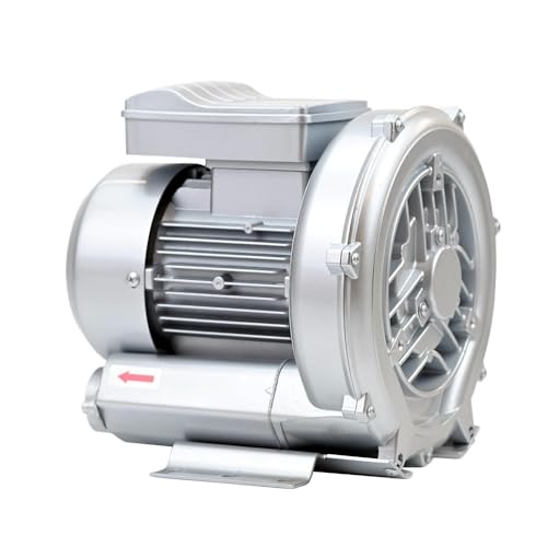 2.2kw Single Phase Regenerative Vortex Blower, Industrial High Pressure Iron Blower for Printing Industry 1piece