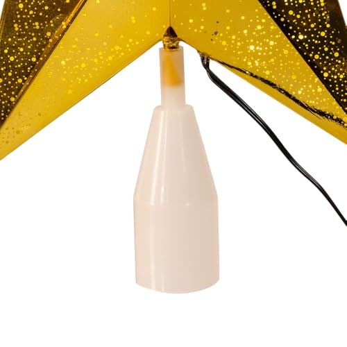Décoration de Sapin de Noël LED Lumineuse Blanc Chaud Durable