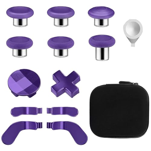 Accessories for Xbox One Elite Series 2 Controller(Model 1797), Metal Thumbsticks Paddles Joysticks...