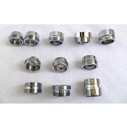 1 Adaptateur D'Aérateur de Robinet En Laiton Chromé Mâle Femelle M22 M24 G1/2" 3/4", Raccords de Tuyauterie, Accessoires de Purificateur D'Eau M16 18 20 28/M24-M22