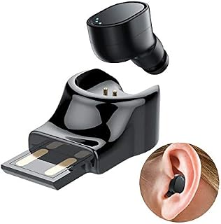 Wireless Earbud Single Ear Bluetooth Headset in-Ear Mini Invisible Bluetooth Earbud Business Bluetooth