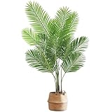 Pas d'élagage, pas d'arrosage : pas de temps pour l'entretien des plantes ? Essayez-le ! Pas d'arrosage, d'élagage ou de fertilisation nécessaire. Par rapport aux vraies plantes, les palmiers artificiels sont très faciles à entretenir. Il suffit d'essuyer le palmier quotidiennement avec un chiffon propre pour le garder en bon état. Ne craignez pas le flétrissement et la mort.