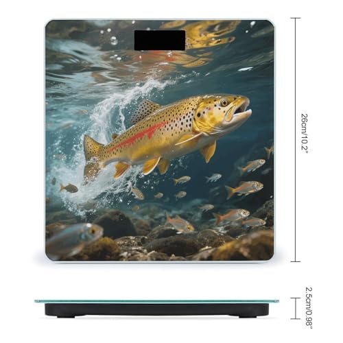 Báscula Digital para Cuerpo Trout in The Water miniatura 2