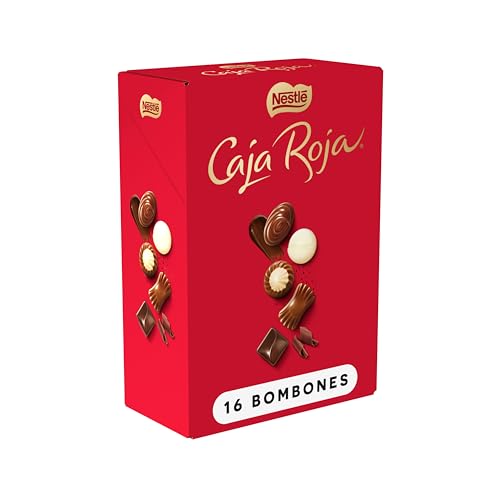 NESTLÉ CAJA ROJA bombón de chocolate con leche surtido estuche