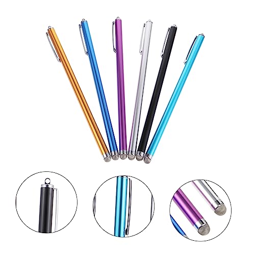 Lápiz capacitivo para teléfonos y tabletas Uonlytech estilógrafo puntas duraderas pack 12 2