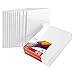 Artlicious Canvases for Painting - Pack of 30, 8 x 10 Inch Blank White Canvas Boards - 100% Cotton Art Panels for Oil, Acrylic & Watercolor Paint