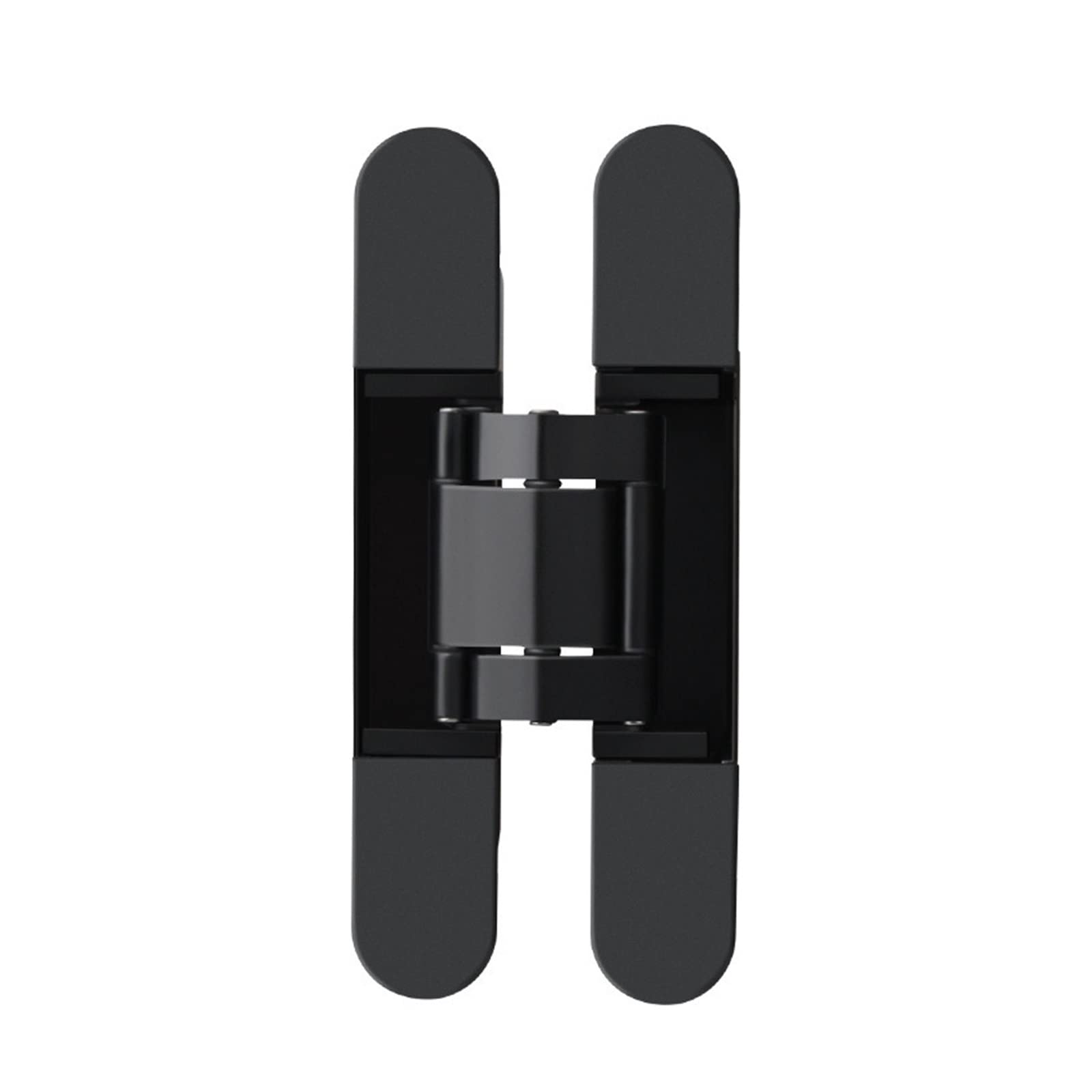 CXFCIHFT 1pcs Casement Gate Wooden Door Hidden Hinge Adjustable 180 Degree Opening Invisible Door Hinge(2)