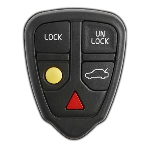 Télécommande sans clé 5BTN pour Volvo LQNP2T-APU bouton usé