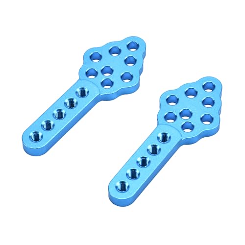 Suporte de amortecedor de carro RC de metal CNC ajustável e ângulo de altura para carro axial SCX10