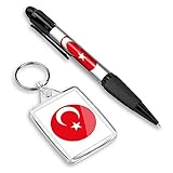 Beau stylo confortable avec une image et un porte-clés élégant (rectangle) pour les clés - Moyen-Orient turc Ankara #9128