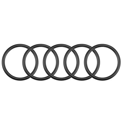sourcing map 5 Stück O Ring Dichtungsringe 35 mm x 43 mm x 4 mm Metrische Nitrilkautschuk Dichtungsgummiring Gummi Ersatzdichtung für Sahnespender Poolpumpe Schnellkupplung Umfülladapter