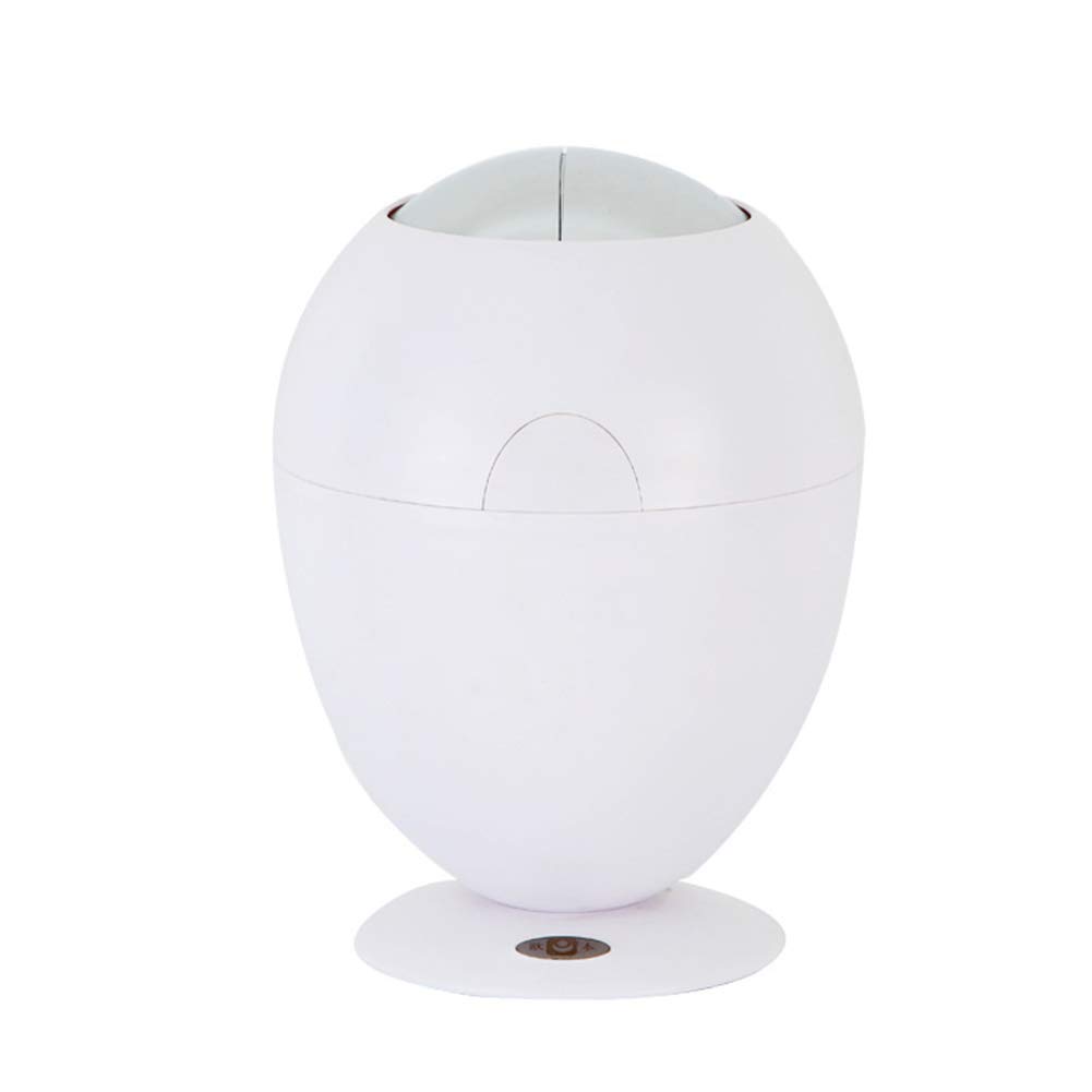 Poubelle de cuisine automatique avec capteur automatique et couvercle blanc 6 litres