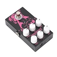 [VERSATILE TONE OPTIONS] Discover a wide range of tones for different musical styles. [REALISTIC REACTION] Bring your guitar playing to life with realism and emotion. [SIGNAL INTEGRITY] Ensure pure sound with hardware bypass function for unchanged to...