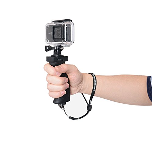 Fantaseal Ergonomic Camera Grip Mount Compatible with Nikon Canon Sony DSLR Camera Camcorder+ GoPro Hero 8 7 6 5/4/3/Session Sony Garmin Virb SJCAM Action Camera Hand Grip Stabilizer Handle Holder