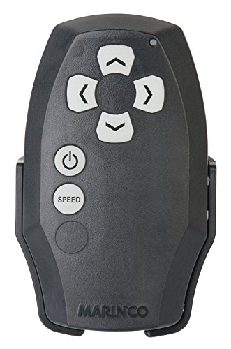 Télécommande sans fil Marinco 23250-HH portative noire en acier inoxydable pour projecteur LED