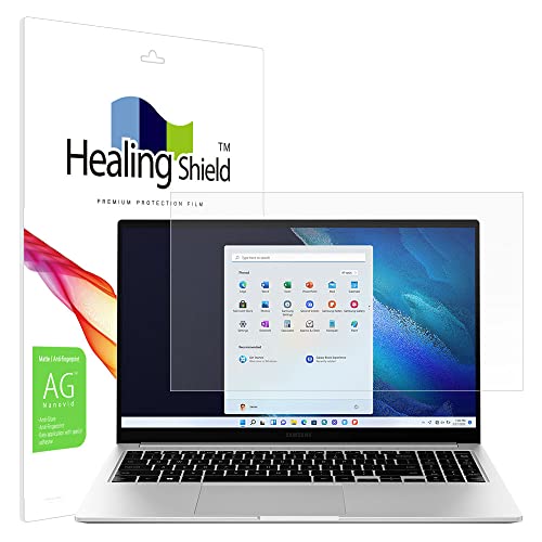 Healingshield �X�L���V�[���t���ی�t�B���� Screen Protector Anti-Fingerprint Anti-Glare Matte Film Compatible with Galaxy Book 2 NT750XED