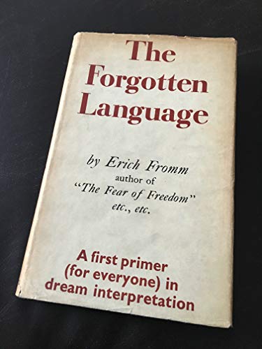 Forgotten Language: An Introduction to the Unde... B0000CI6PU Book Cover