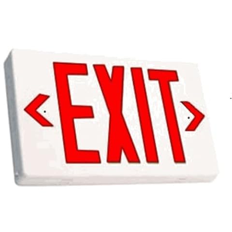 SPY ASSOCIATES Hi Res Exit Sign Self Recording Spy Camera Includes Free eBook