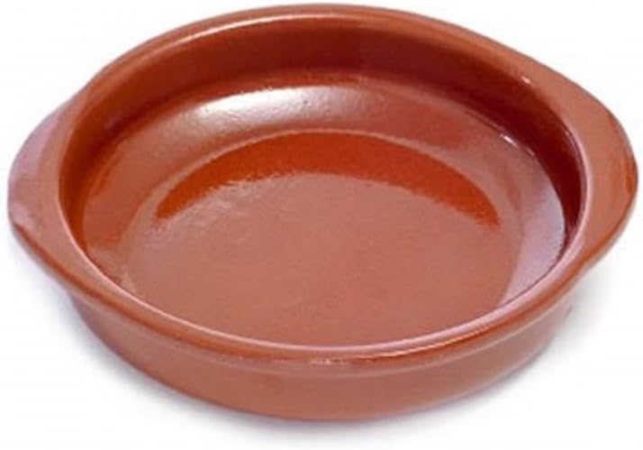 Valdearcos 0132 Spanish Terracotta Serving Dish / Cazuela - 32 Centimeter Diameter