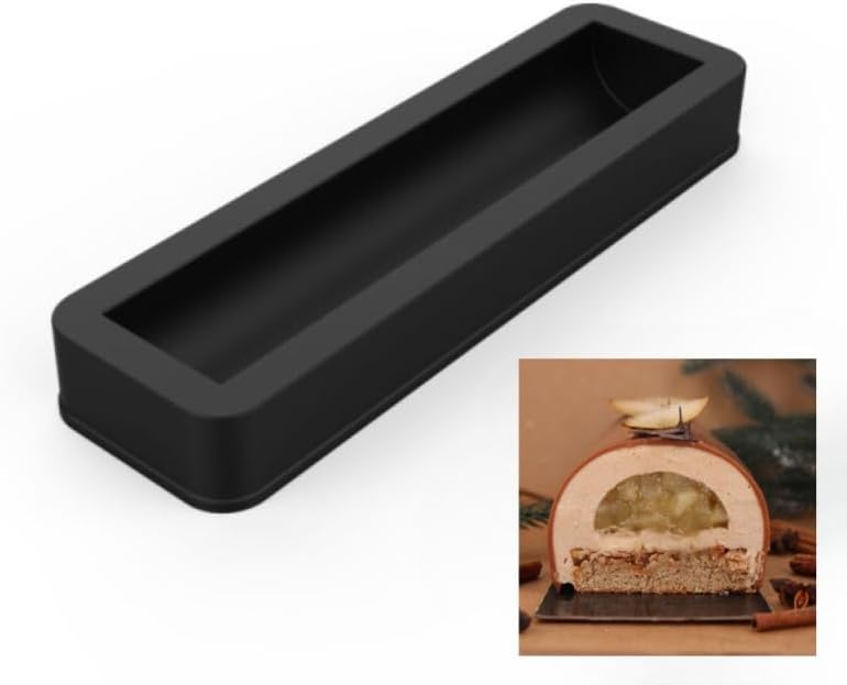 Moule à insert ou à mini bûche de Noël en silicone - Silikomart