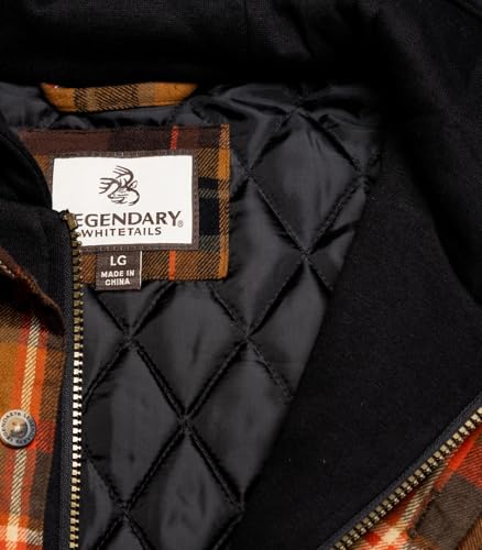 Image of Legendary Whitetails Mens Maplewood Hooded Shirt Jacket