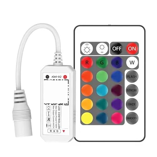 WM-WF012A-3CH24keyRGBcontroller mini controlador RGB con efectos musicales 2
