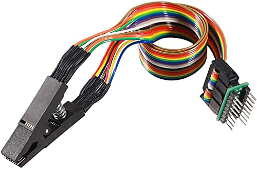 Image of SOP16 IC Test Clip, SOP16 to DIP16 Online Test Clip, Suitable for 25 Series Chips, Universal Body Non-Dismantling Programming Clip Test Clamp