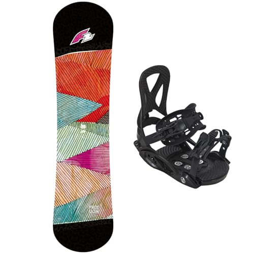 F2 Set Junior Snowboard Freedom 140cm mit Eco Pure Bindung