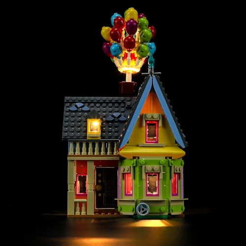 Vaodest LED Light for Lego Disney Pixar‘Up’House 43217 Set,Design and Configuration Compatible with Model 43217 (LED Light Only, Not Building Block Kit)