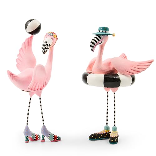 MACKENZIE-CHILDS Patience Brewster Mini Figures, Handmade Spring Bird Decor, Sheila