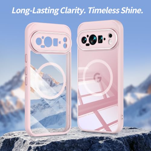 Image of Magnetic Case with Clear Back for Google Pixel 9 Pro XL, Fit for MagSafe