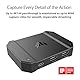 ASUS TUF Capture Box 4KPRO – Kompatibilität HDMI 2.1, 4K bis zu 60 fps, 2K bis zu 120 fps und Full HD bis zu 120 fps, Plug-and-Play USB 3.2 Gen 2, Zwei 3,5-mm-Buchsen, Zertifiziert OBS, VRR