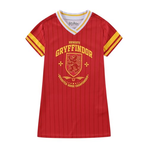 Harry Potter Gryffindor Girls Short Sleeve Jersey T-Shirt for Big Kids Red