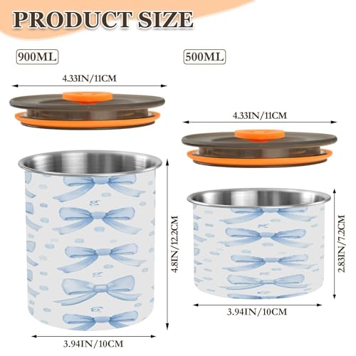 Bote hermético de acero inoxidable para café 30oz ATTX miniatura 2