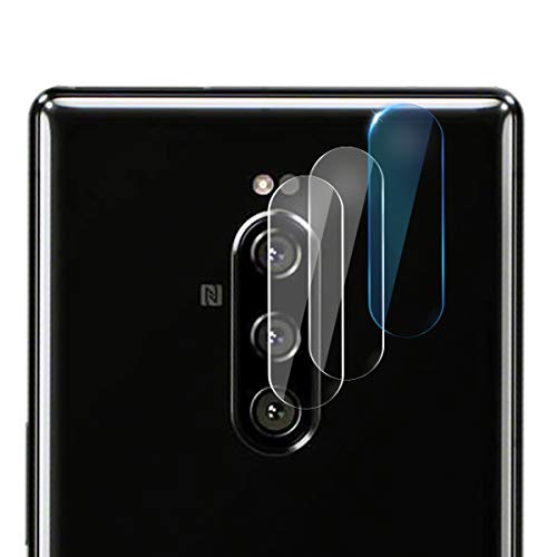 Casetego Compatible with Sony Xperia 1 Camera Lens Protector, [3 Pack] Thin Transparent Clear Camera Tempered High Definition Camera Lens Protector for Sony Xperia 1,Clear