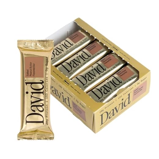David High Protein Bars: Salted Peanuts Bliss
