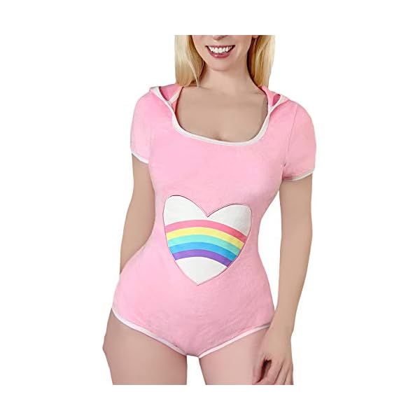 Littleforbig-Cotton-Onesie-Pajamas-Bodysuit--Teddy-Bear-Onesie-Pink Littleforbig Cotton Onesie Pajamas Bodysuit – Teddy Bear Onesie Pink XS