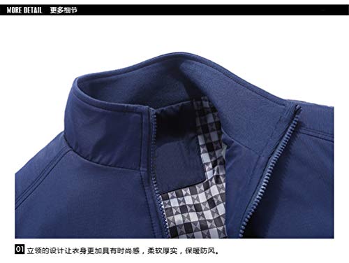 Jaqueta UbdehL, masculina, leve, corta-vento, Preto, L