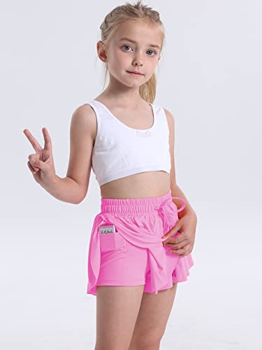 Heyielda-Flowy-Shorts-for-Teen-Girls-Athletic-Gym-Running-Biker-Shorts-Preppy-Youth-Butterfly-Shorts