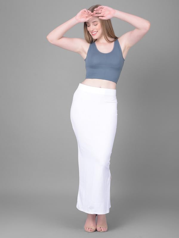 Image of Comfort Lady Women Cotton Blend Saree Shapewear /Saree Shapers Underskirt /Saree Petticoat