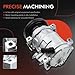 A-Premium Air Conditioner AC Compressor with Clutch Compatible with Chrysler PT Cruiser 2001-2009 2.4L, Dodge Neon 2000-2002 2.0L, Plymouth Neon 2000-2001 2.0L, 4 Speed Automatic Transmission