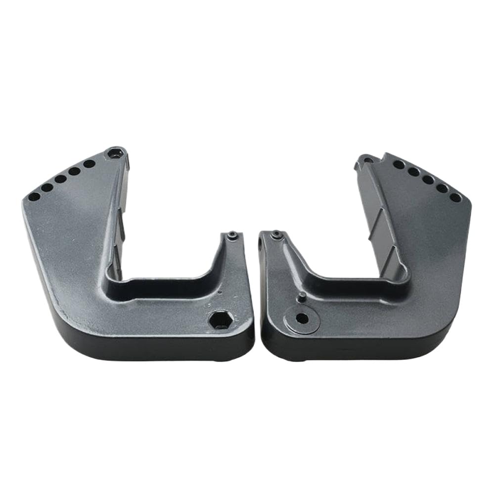 Ccxtzc Onecolor Clamp Bracket Kit 6L8-G3111-01-4D 6L8-G3112-00-4D Compatible With 4Hp 5Hp 6Hp Outboard Engine F4 F5 F6 Model 6E0-43111 6E0-43112