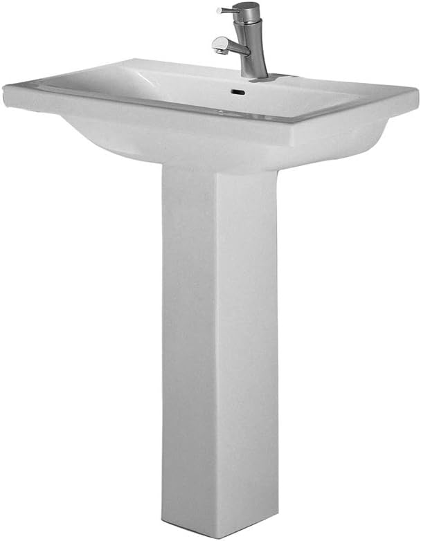 Barclay 3-264WH Mistral 510 Pedestal Lavatory with 3 Holes