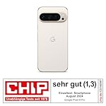 Google Pixel 9 Pro – Android-Smartphone mit Gemini ohne SIM-Lock, Dreifach-Rückkamerasystem, 24 Stunden Akkulaufzeit und EIN 6,3 Zoll großes Super Actua-Display - Porcelain, 128GB – Bild 4