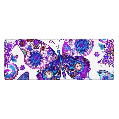 Grand tapis de souris papillon pour harmoniser votre bureau à la maison